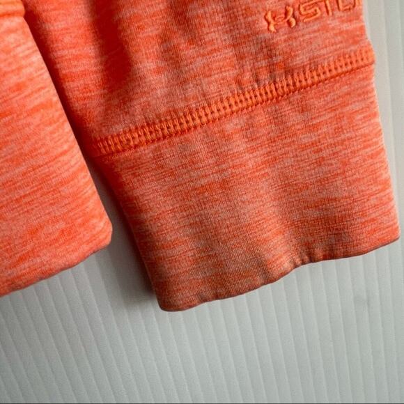 Under Armour Sweatshirt orange hooded / hoodie - Picture 7 of 7